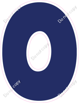 BBT 12" Individuals - Flat Navy Blue