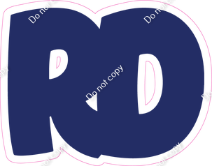 BBT 12" Individuals - Flat Navy Blue RD