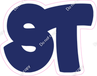 BBT 12" Individuals - Flat Navy Blue ST