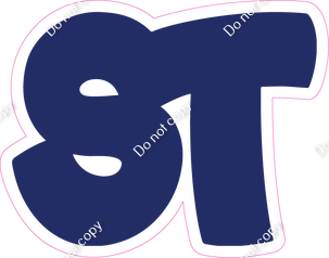 BBT 12" Individuals - Flat Navy Blue ST