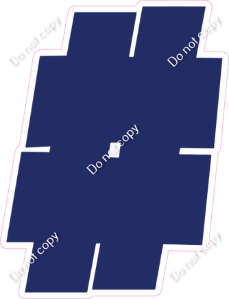 BBT 12" Individuals - Flat Navy Blue #