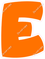 BBT 12" Individuals - Flat Orange E