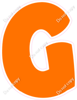 BBT 12" Individuals - Flat Orange G