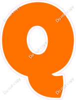 BBT 12" Individuals - Flat Orange Q