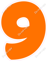 BBT 12" Individuals - Flat Orange 9