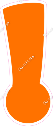 BBT 12" Individuals - Flat Orange !