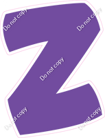 BBT 12" Individuals - Flat Purple Z