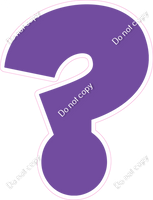 BBT 12" Individuals - Flat Purple ?