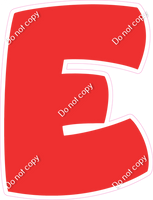 BBT 12" Individuals - Flat Red E