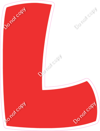 BBT 12" Individuals - Flat Red L