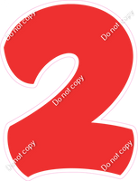 BBT 12" Individuals - Flat Red 2