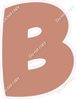 BBT 12" Individuals - Flat Rose Gold B