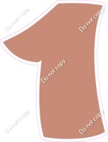 BBT 12" Individuals - Flat Rose Gold 1