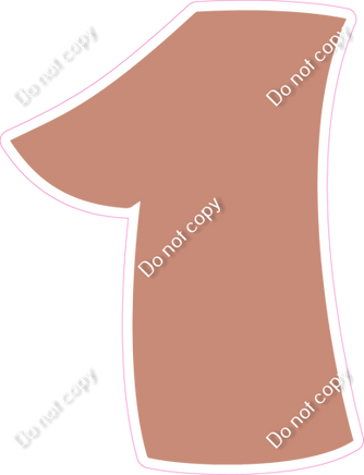 BBT 12" Individuals - Flat Rose Gold 1