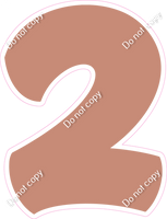 BBT 12" Individuals - Flat Rose Gold 2