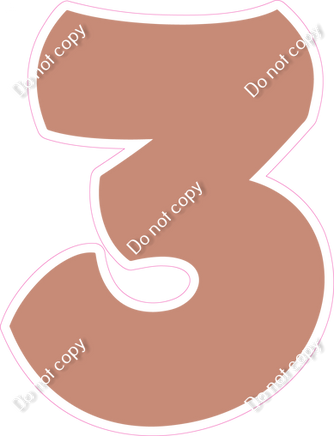 BBT 12" Individuals - Flat Rose Gold 3