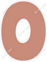 BBT 12" Individuals - Flat Rose Gold