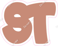 BBT 12" Individuals - Flat Rose Gold ST