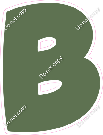 BBT 12" Individuals - Flat Sage B