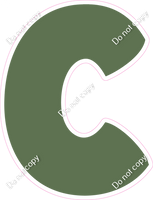 BBT 12" Individuals - Flat Sage C