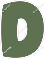 BBT 12" Individuals - Flat Sage D