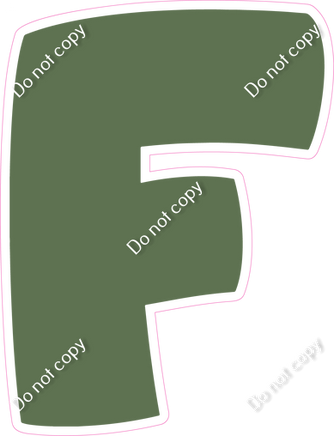 BBT 12" Individuals - Flat Sage F