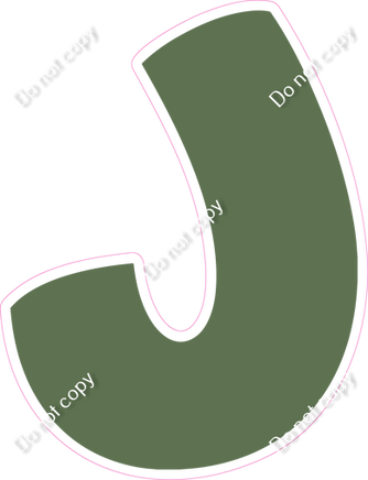 BBT 12" Individuals - Flat Sage J