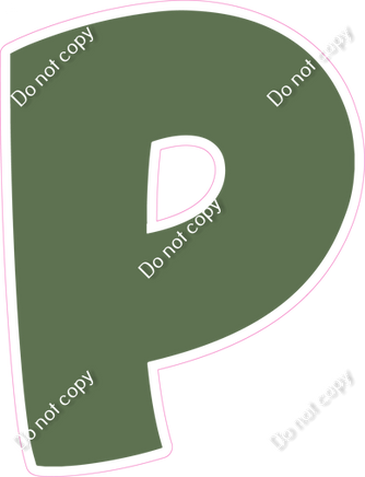 BBT 12" Individuals - Flat Sage P