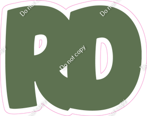 BBT 12" Individuals - Flat Sage RD