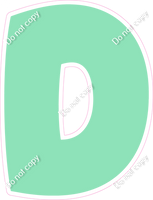 BBT 12" Individuals - Flat Sea Foam D