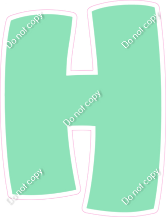 BBT 12" Individuals - Flat Sea Foam H