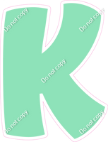 BBT 12" Individuals - Flat Sea Foam K