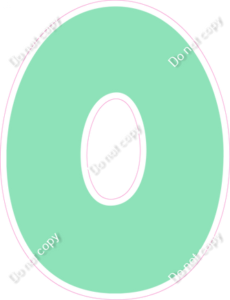 BBT 12" Individuals - Flat Sea Foam O