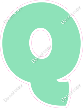 BBT 12" Individuals - Flat Sea Foam Q