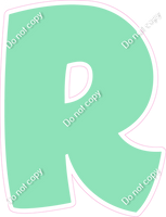 BBT 12" Individuals - Flat Sea Foam R