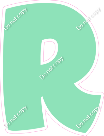 BBT 12" Individuals - Flat Sea Foam R