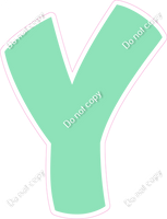 BBT 12" Individuals - Flat Sea Foam Y