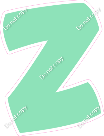 BBT 12" Individuals - Flat Sea Foam Z