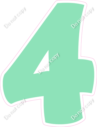 BBT 12" Individuals - Flat Sea Foam 4