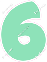 BBT 12" Individuals - Flat Sea Foam 6