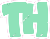 BBT 12" Individuals - Flat Sea Foam TH