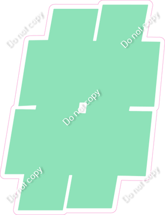 BBT 12" Individuals - Flat Sea Foam #