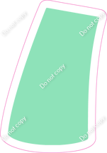BBT 12" Individuals - Flat Sea Foam Apostrophe