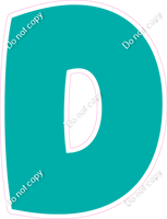 BBT 12" Individuals - Flat Teal D