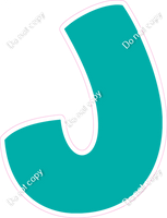 BBT 12" Individuals - Flat Teal J