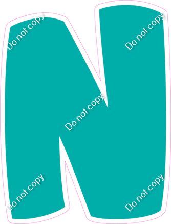 BBT 12" Individuals - Flat Teal N