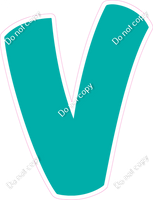 BBT 12" Individuals - Flat Teal V