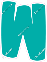 BBT 12" Individuals - Flat Teal W