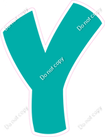 BBT 12" Individuals - Flat Teal Y