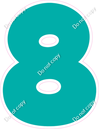 BBT 12" Individuals - Flat Teal 8